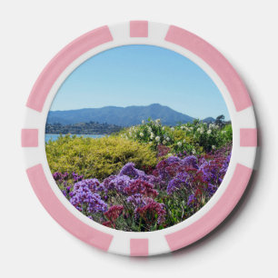 Poker Chip Mt Tamalpais Lila Blumen