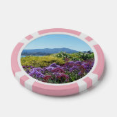 Poker Chip Mt Tamalpais Lila Blumen (Einzeln)