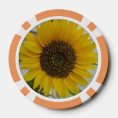 Poker Chip Sonnenblume (Rückseite)