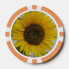 Poker Chip Sonnenblume