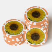 Poker Chip Sonnenblume (Stapel)