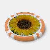 Poker Chip Sonnenblume (Einzeln)