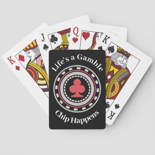 Poker Chip Spielkarten (Rückseite)