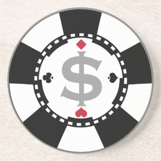 Poker-Chip-Untersetzer Getränkeuntersetzer