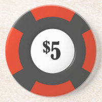 Poker-Chip-Untersetzer