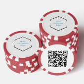 Poker-Chip/Visitenkarte Pokerchips (Stapel)