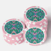 Poker Chip Zeichnend (Stapel)