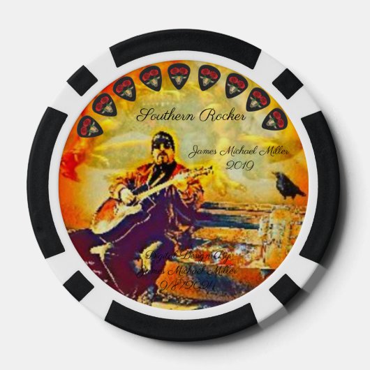 Poker Chips By James Michael Miller 5/14/2024 (Rückseite)