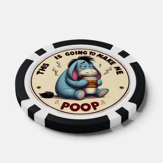 Poker Chips - "Das wird mich zum Kack bringen" (Einzeln)