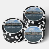 Poker-Chips des Helsinki-Hafens Pokerchips (Stapel)