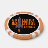Poker-Chips des Rocket Scientist-individuellen Nam Pokerchips (Einzeln)