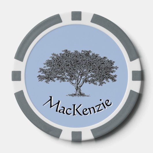 Poker Chips - Familienbaum (Vorderseite)