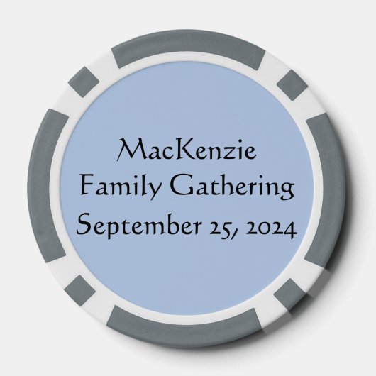 Poker Chips - Familienbaum (Rückseite)