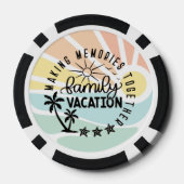 Poker-Chips für Familienurlaub Pokerchips (Rückseite)
