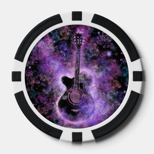 Poker-Chips für Gitarre Pokerchips (Vorderseite)