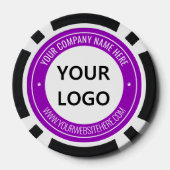 Poker-Chips für Ihr Firmenlogo Pokerchips (Rückseite)