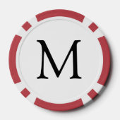 Poker-Chips für Ihre Buchstaben und Farben persona Pokerchips (Rückseite)