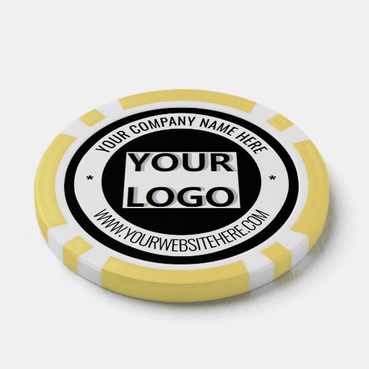 Poker-Chips für kundenspezifische Firmenlogo, Text Pokerchips (Einzeln)