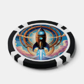 Poker-Chips für Raketenschiffe Pokerchips (Einzeln)