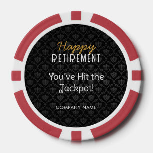 Poker-Chips für Rentenzahlungen   Fun Gastgeschenk Pokerchips