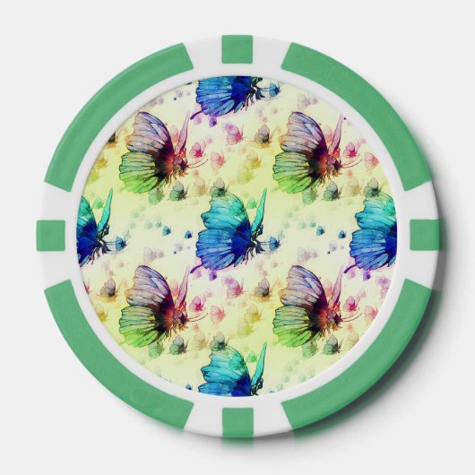 Poker-Chips für Wasserfarben Pokerchips (Vorderseite)