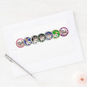 Poker Chips Galore Rechteckiger Aufkleber (Umschlag)