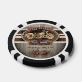 Poker-Chips mit dem Emblem "True Classic Motorräde Pokerchips (Einzeln)