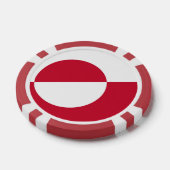 Poker-Chips mit der Flagge Grönlands Pokerchips (Einzeln)