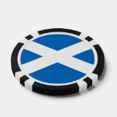 Poker-Chips mit der Flagge Schottlands, Vereinigte Pokerchips (Einzeln)