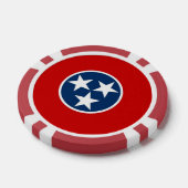 Poker-Chips mit Flag von Tennessee Pokerchips (Einzeln)