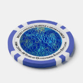 Poker Chips: MLML 50 Jahre (Globus) Pokerchips (Einzeln)