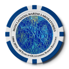 Poker Chips: MLML 50 Jahre (Globus) Pokerchips