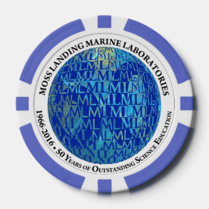 Poker-Chips: MLML 50. Jahrestag (Kugel) Pokerchips