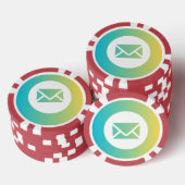 Poker-Chips per Post Pokerchips (Stapel)