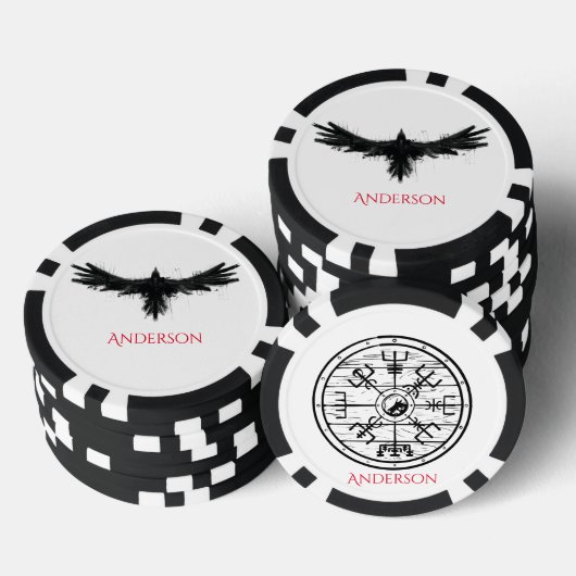Poker-Chips, Personalisiert Pokerchips (Stapel)
