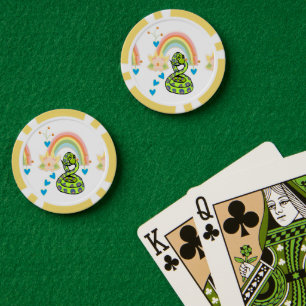 Poker Chips Schlange Regenbogen
