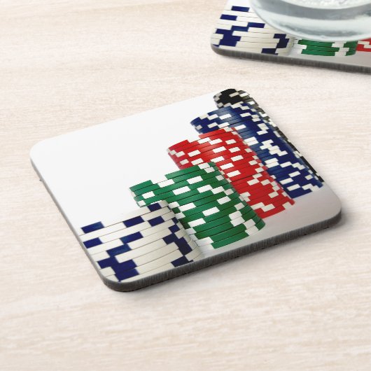 Poker-Chips Untersetzer (Linke Seite)