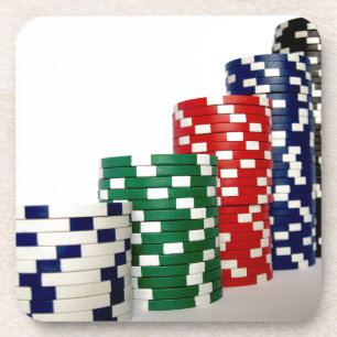 Poker-Chips Untersetzer