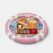 Poker Chips : Vertraue mir, ich Lied (pink) (Einzeln)