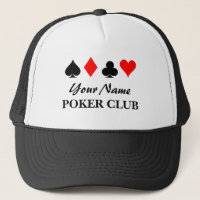 Poker-Clubfahrer mit individuellem Geschenk