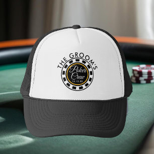 Poker-Crew des Bachelor Party Custom Groom Truckerkappe