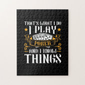 Poker, das spiele ich puzzle (Vertikal)