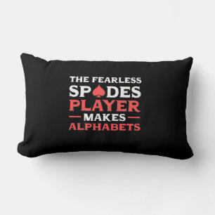 Poker Der Fearles Spades Player Lendenkissen