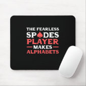 Poker Der Fearles Spades Player Mousepad (Mit Mouse)