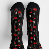 Poker, der Kartensymbole abspielt. Socken (Oben)