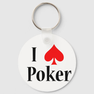 Poker des Herzens I Schlüsselanhänger