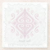 Poker Diamonds Glasuntersetzer (Rückseite)