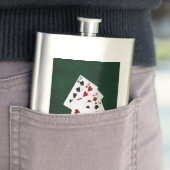 Poker - drei - neun flachmann (Beispiel)