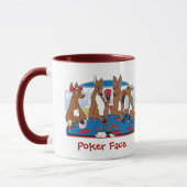 Poker Face Deer Tasse (Links)