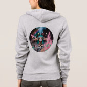 Poker Face Queen Vegas Hoodie 👑 ♠️ (Rückseite)